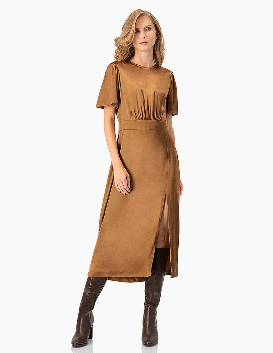 Vestido midi casual para mujer