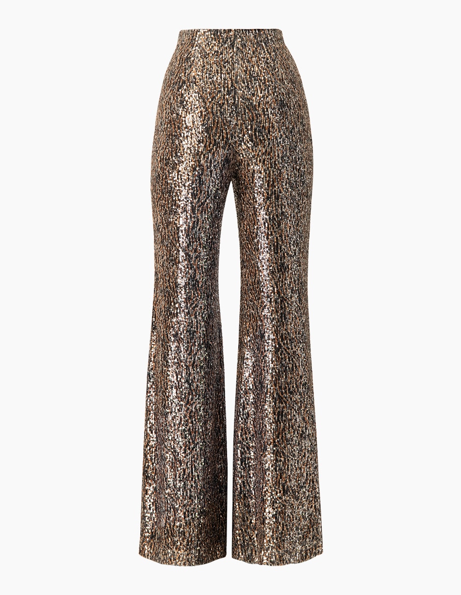 Pantalón acampanado para mujer 8