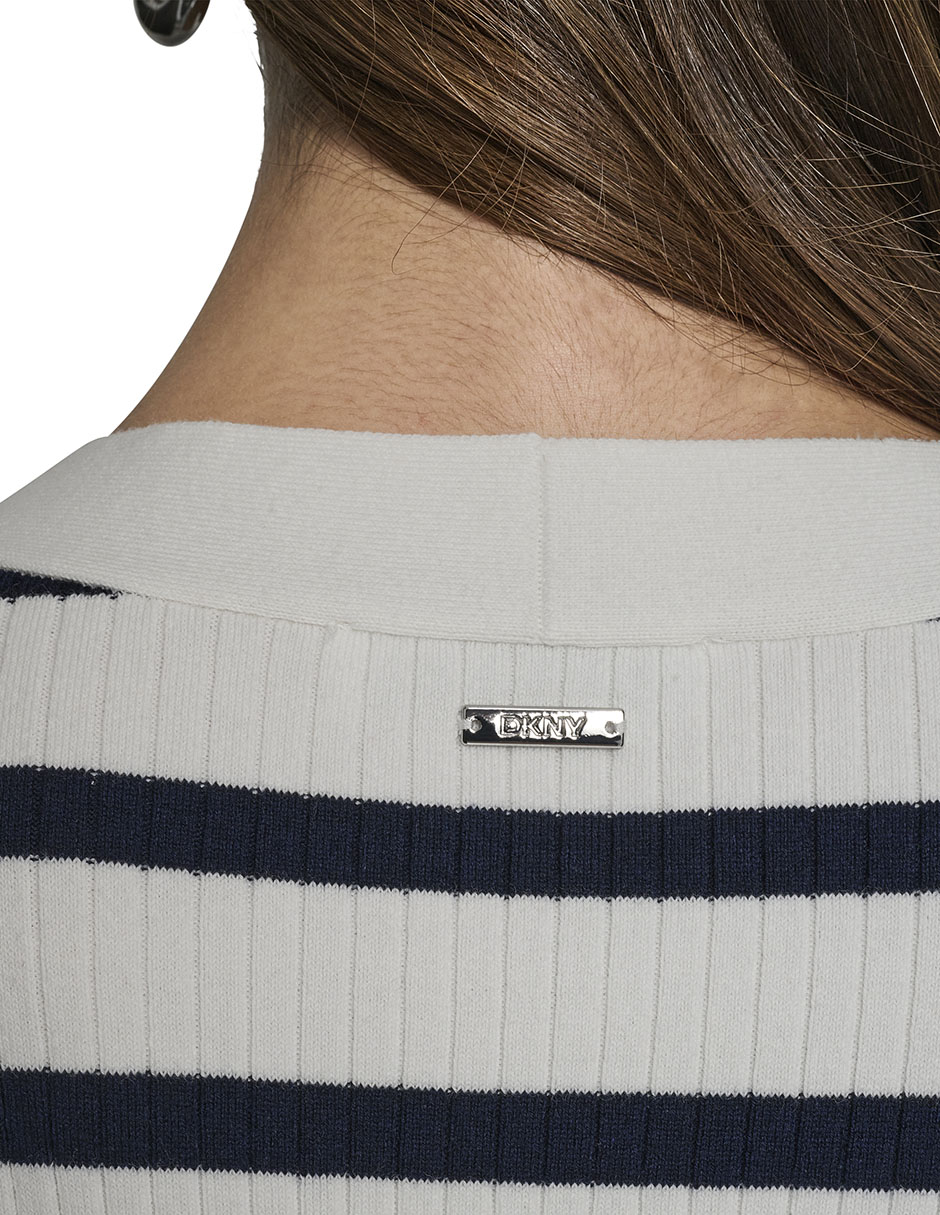 Suéter cuello V para mujer 3