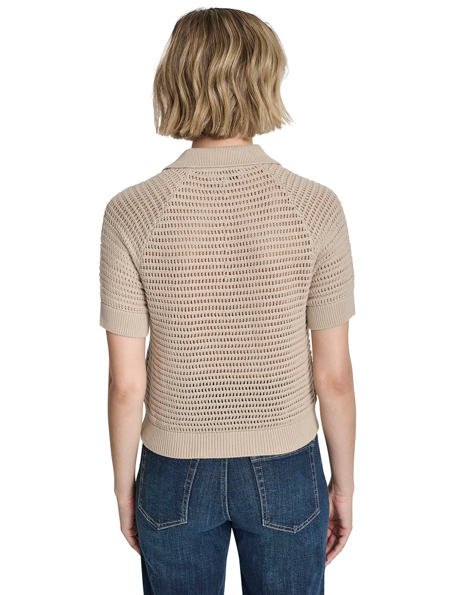 Blusa manga corta para mujer 7