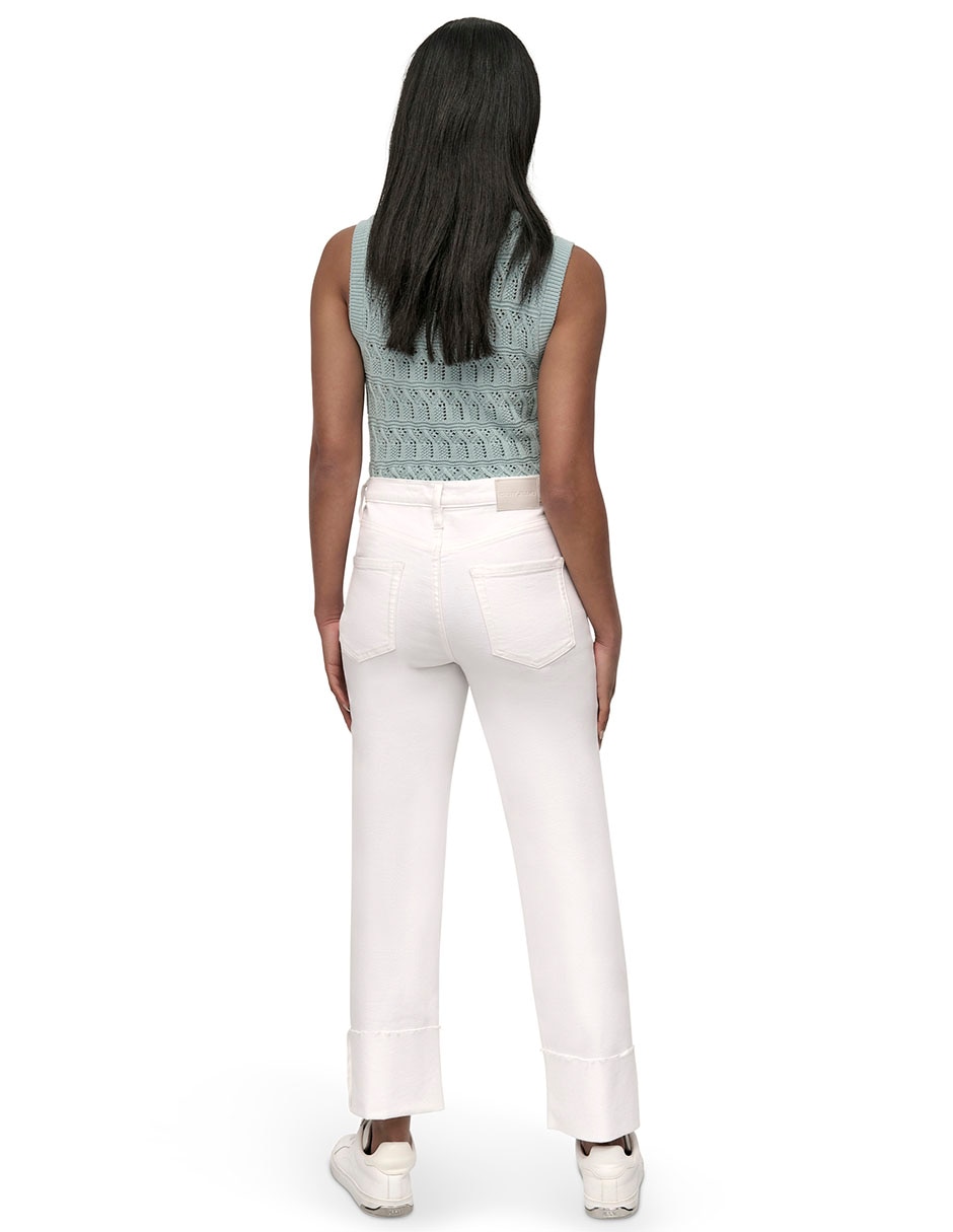 Jeans straight para mujer 4