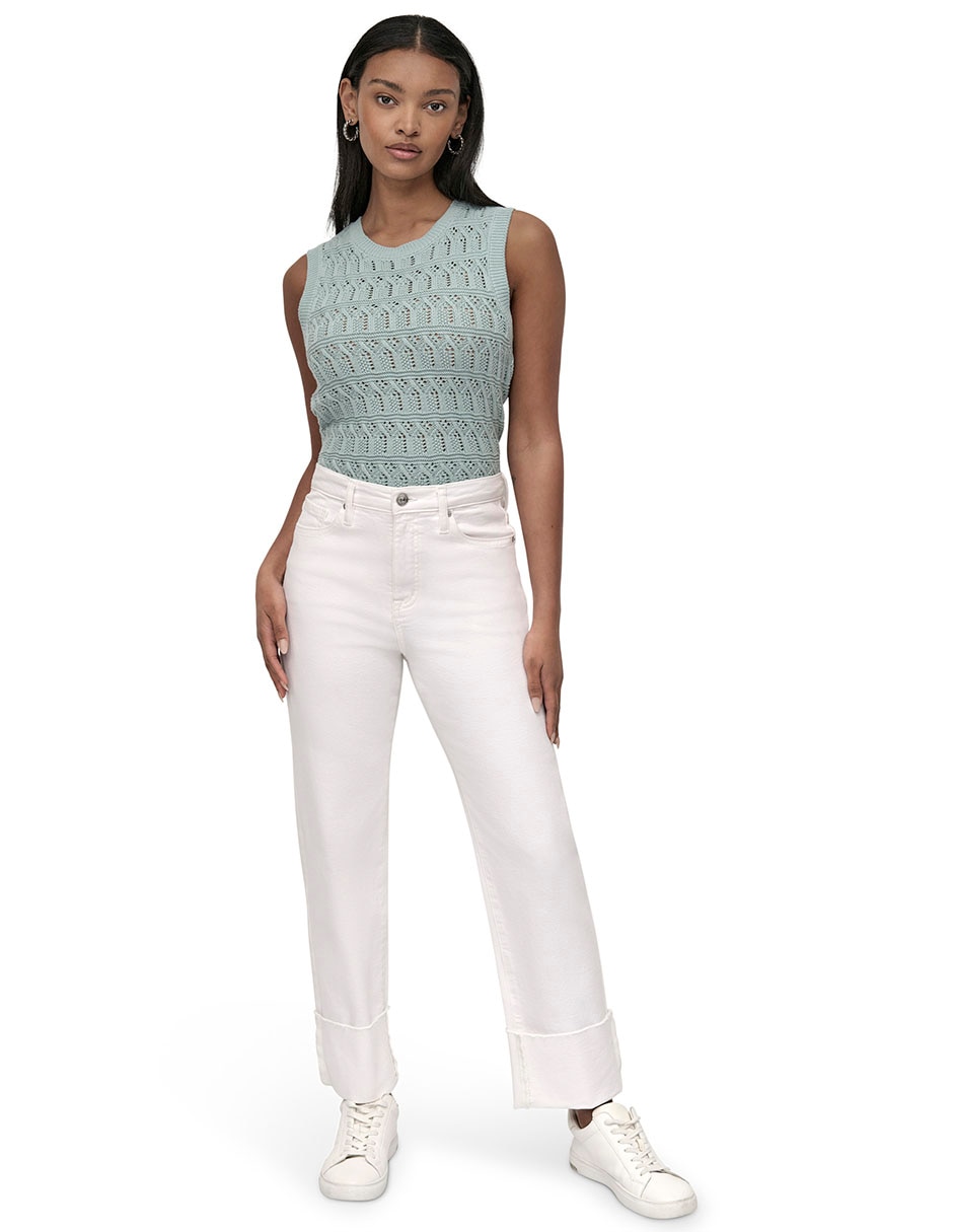Jeans straight para mujer 5