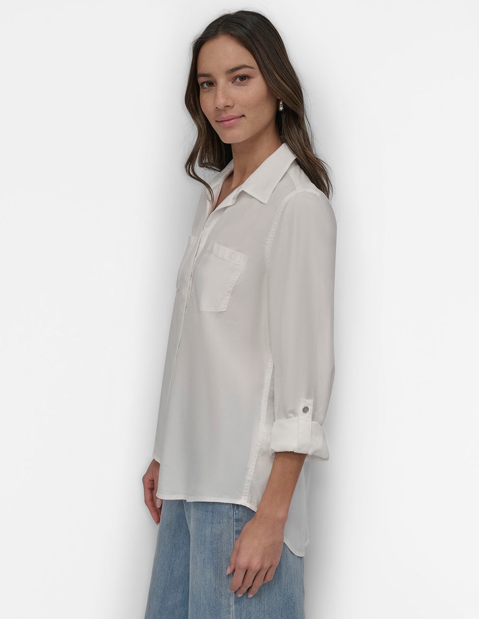 Blusa manga larga para mujer 5