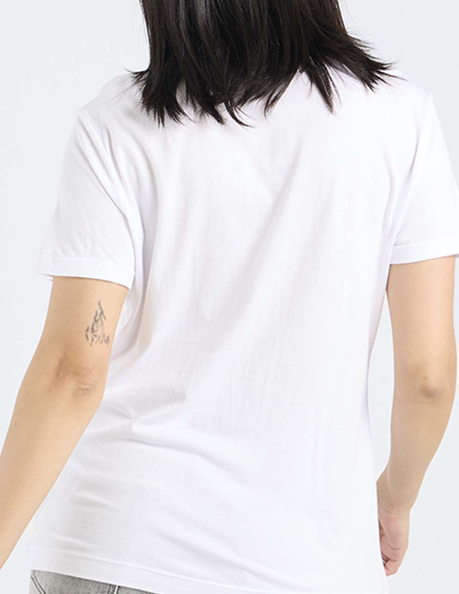 Playera manga corta cuello redondo para mujer 5