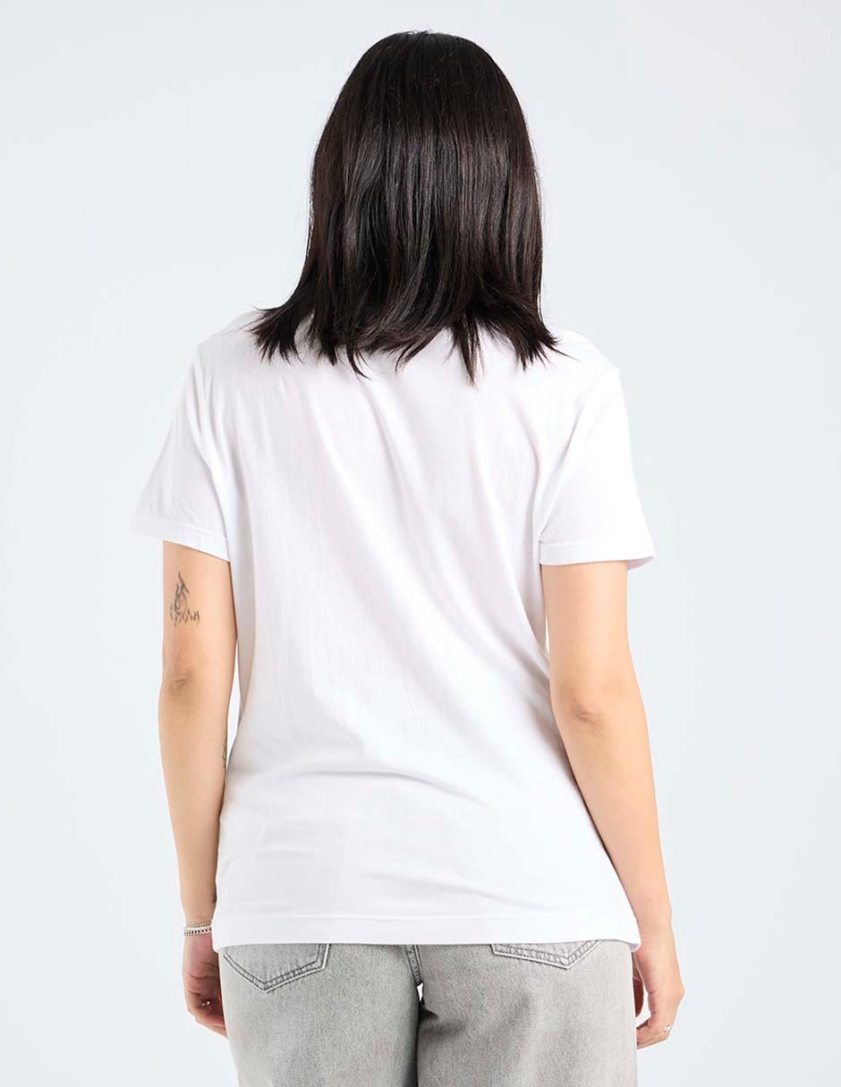 Playera manga corta cuello redondo para mujer 6