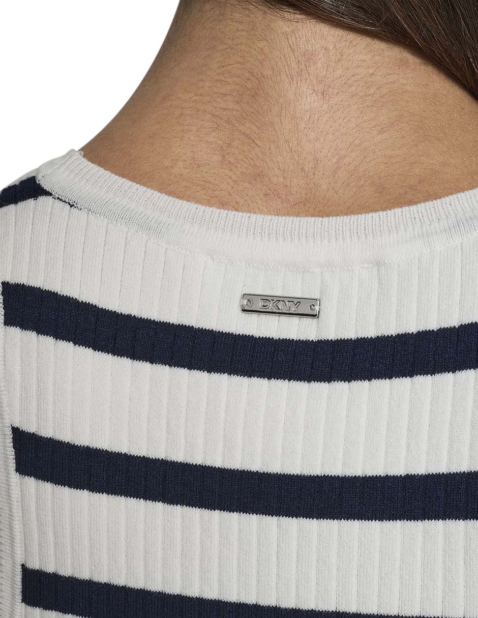 Top cuello redondo tirante ancho 3