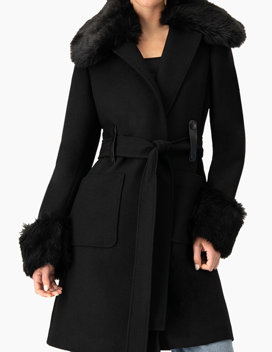 Abrigo de lana para mujer 5