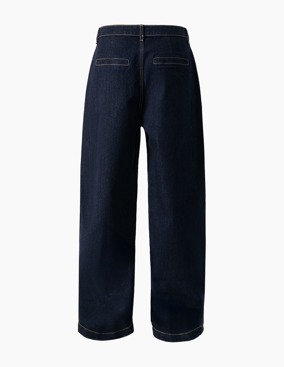 Jeans amplio para mujer 7