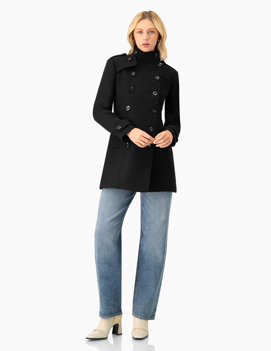 Abrigo de lana para mujer 4