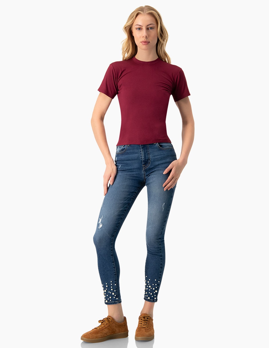 Jeans skinny para mujer 4
