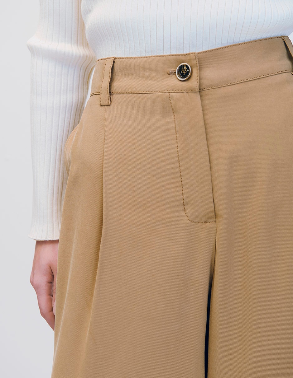 Pantalón relaxed amplio para mujer 4