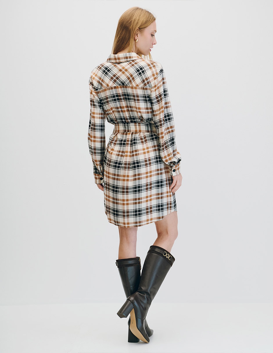 Vestido midi casual Savannah para mujer 2
