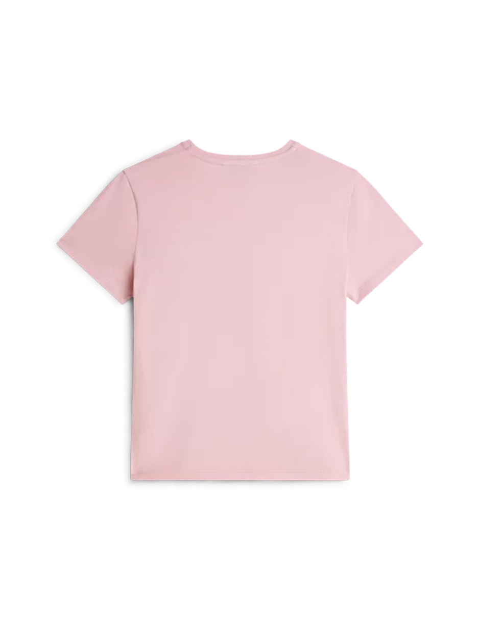 Playera manga corta cuello redondo para mujer 4