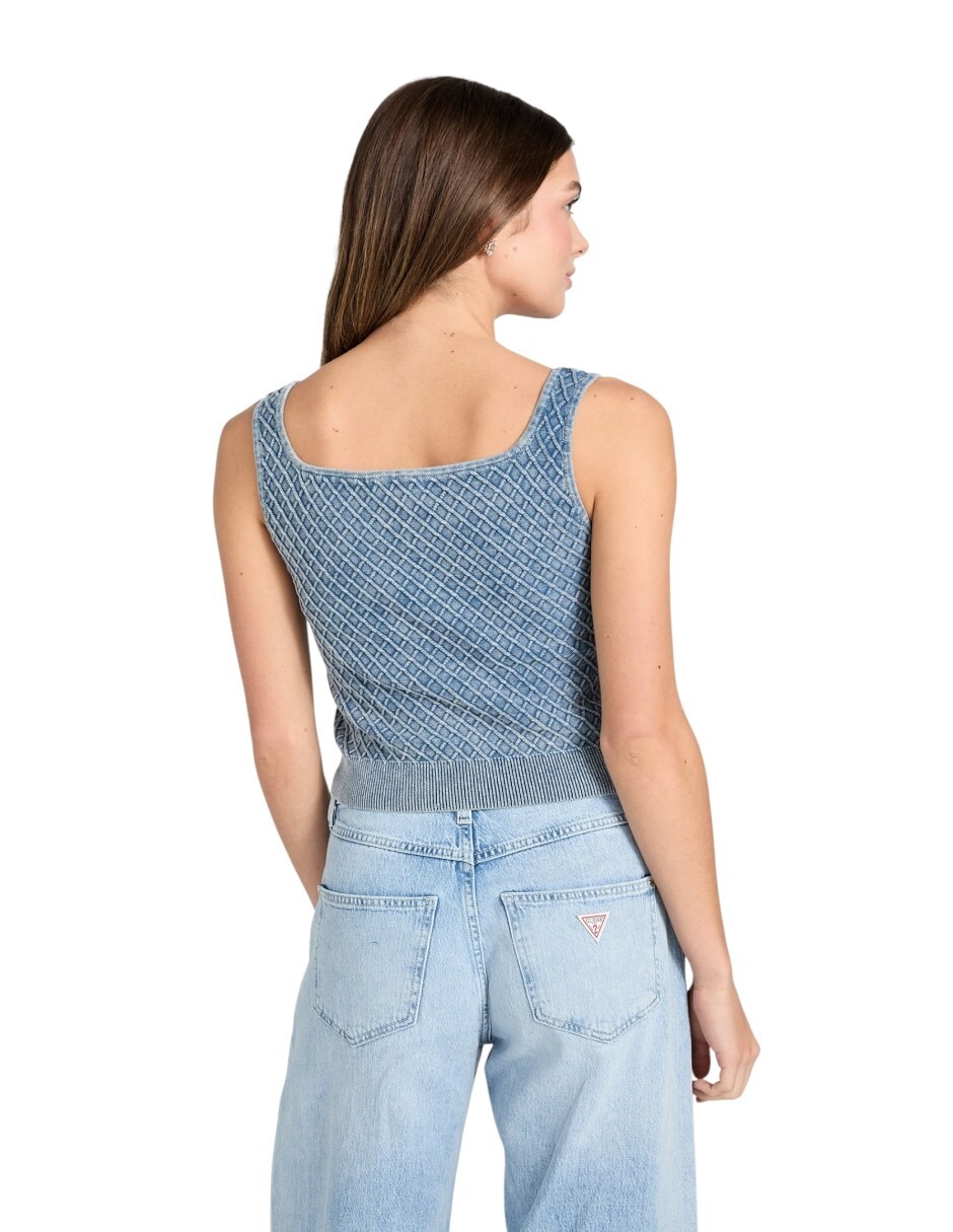 Suéter con escote para mujer 3