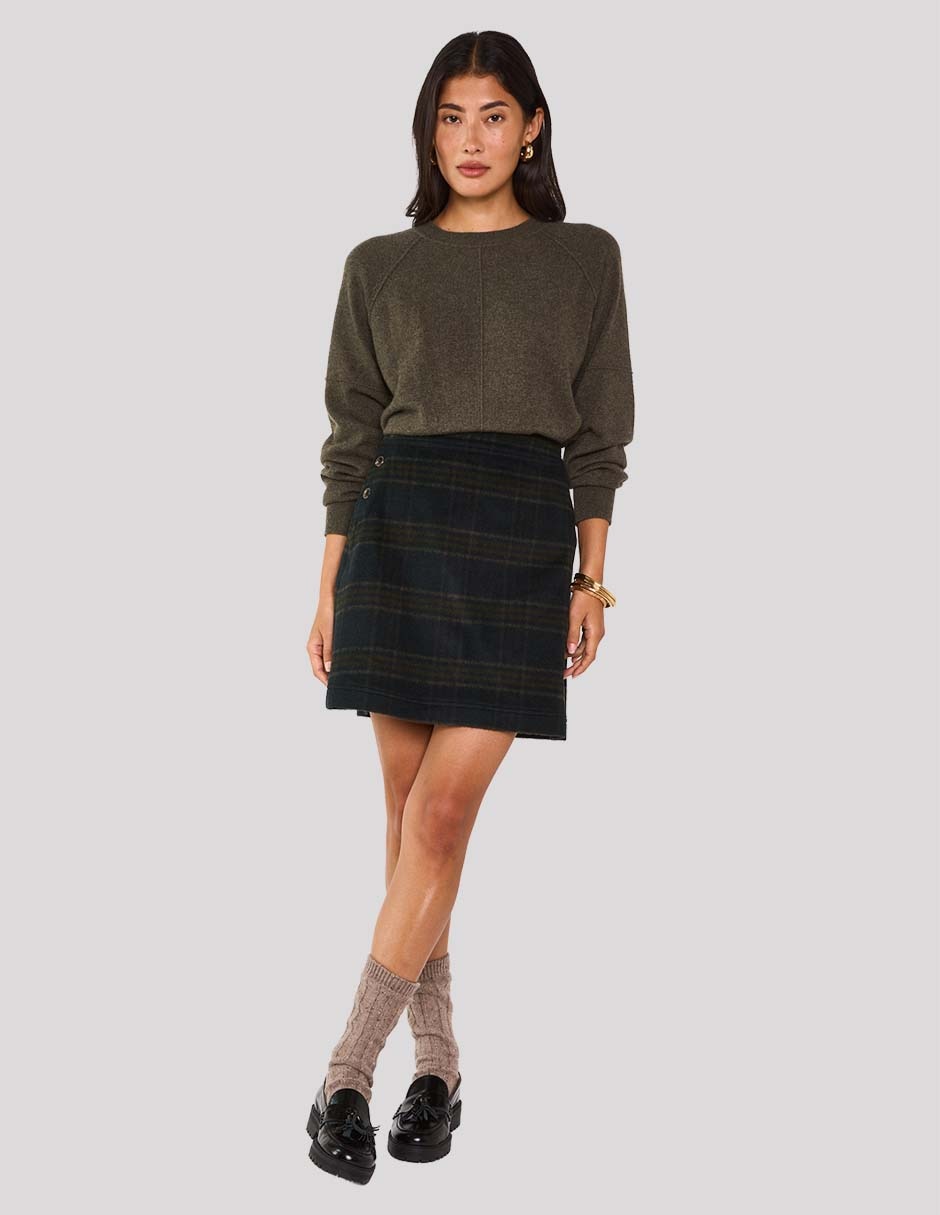 Suéter cuello redondo para mujer 4