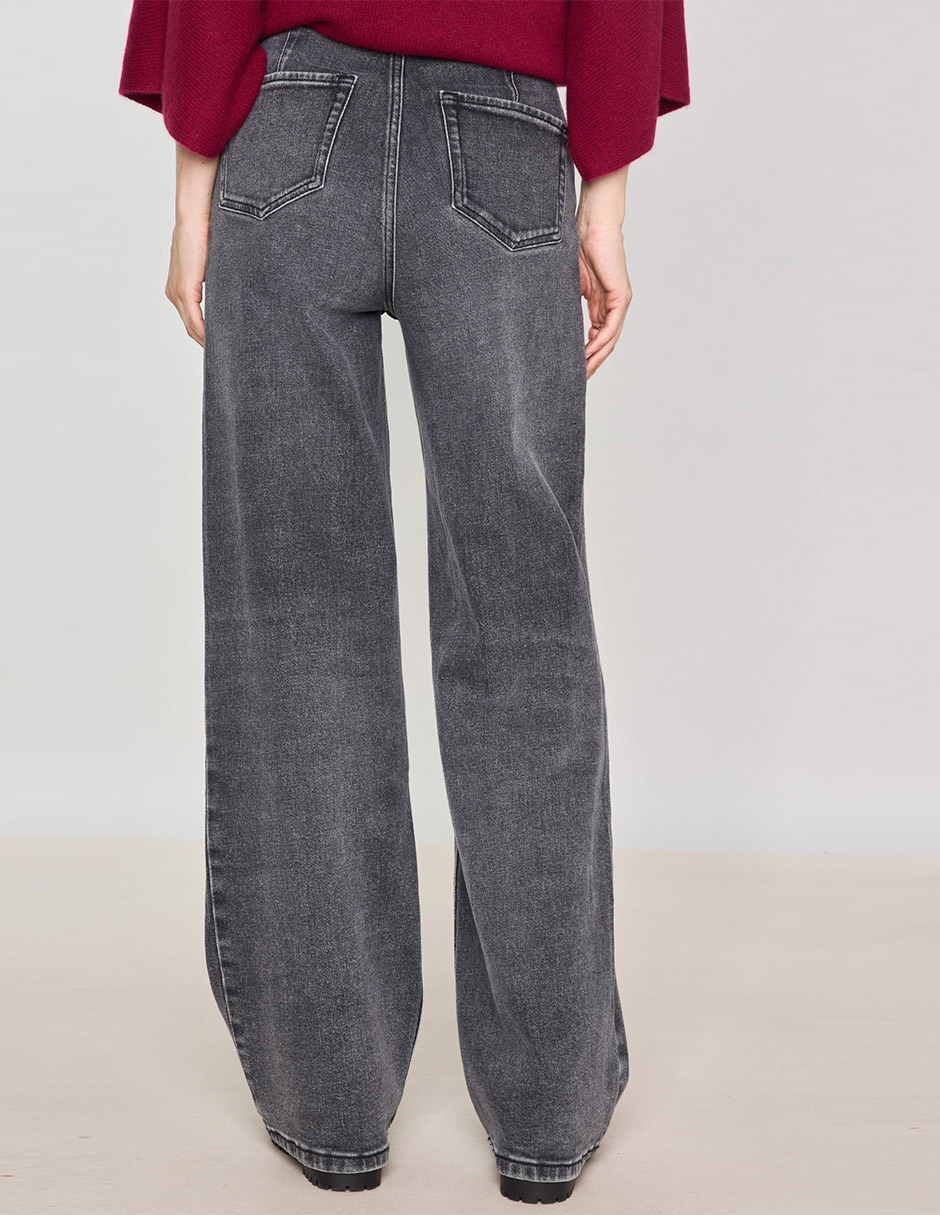 Jeans wide leg para mujer 2