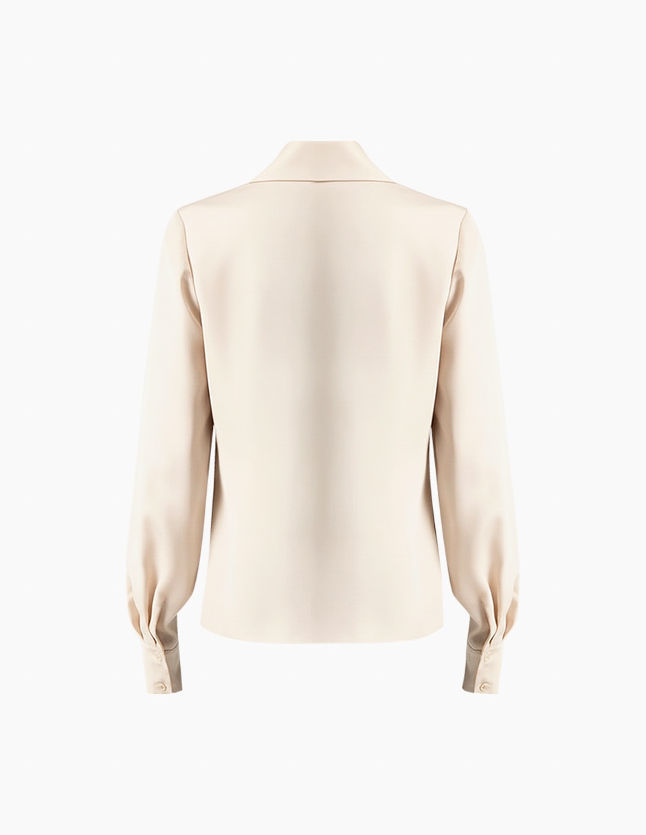 Blusa camisera manga larga para mujer 7