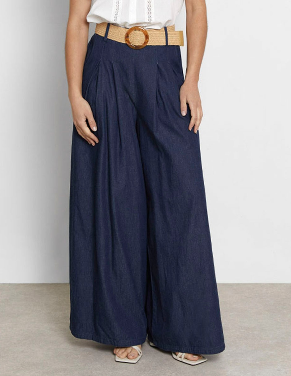 Pantalón wide leg para mujer