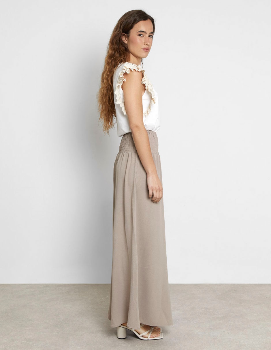 Pantalón wide leg para mujer 5