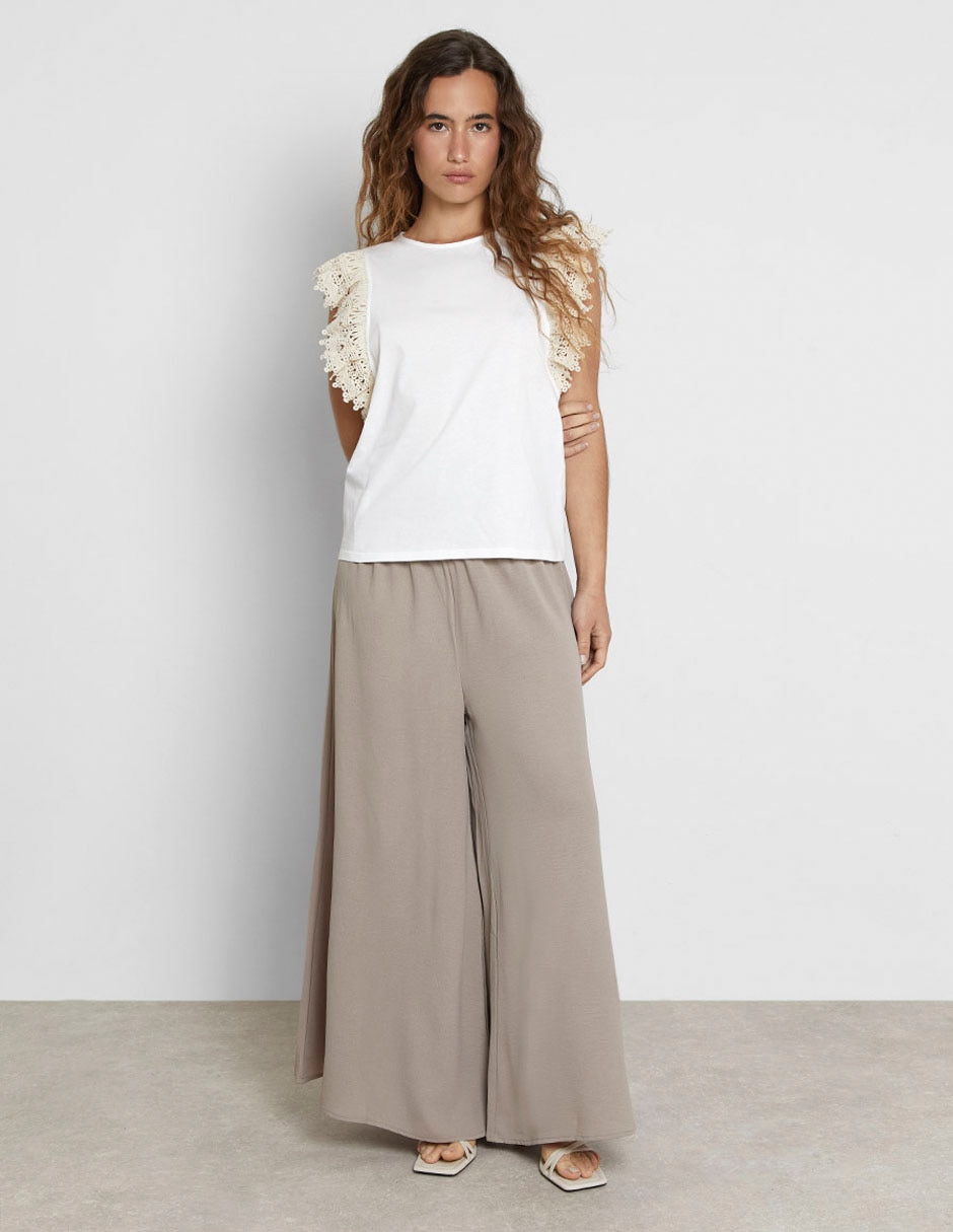 Playera cuello redondo para mujer 3
