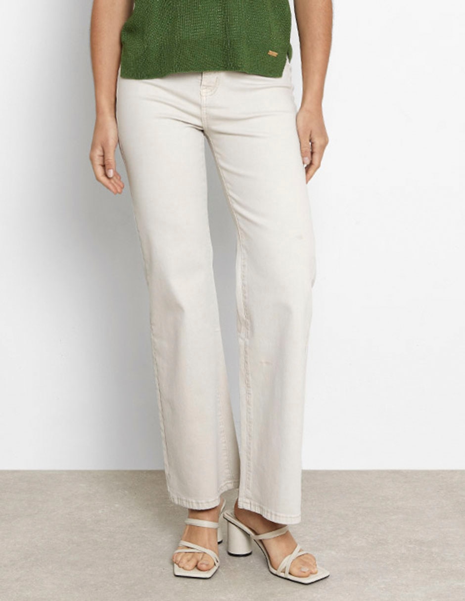 Jeand straight cintura media para mujer