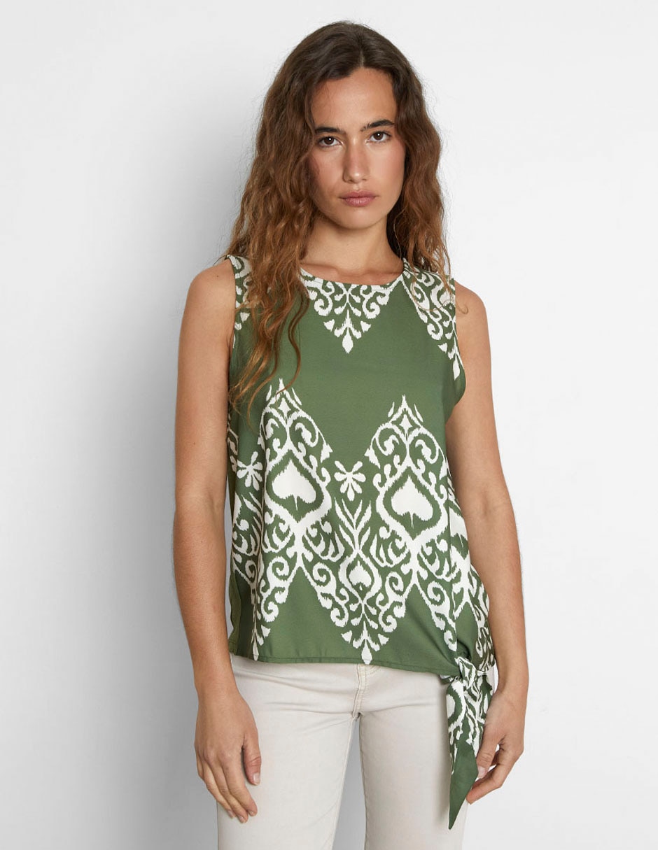Blusa de tirantes para mujer