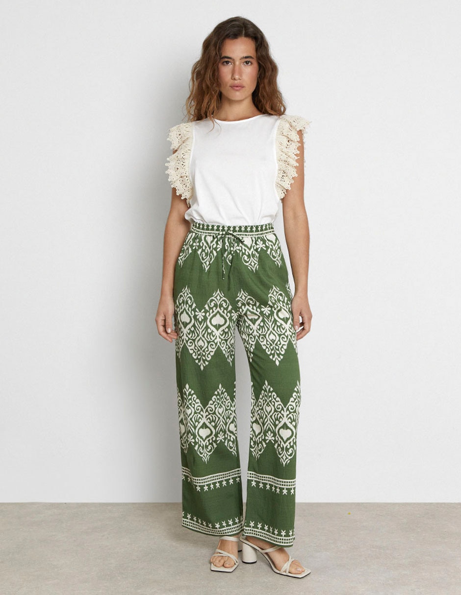 Pantalón straight para mujer 7