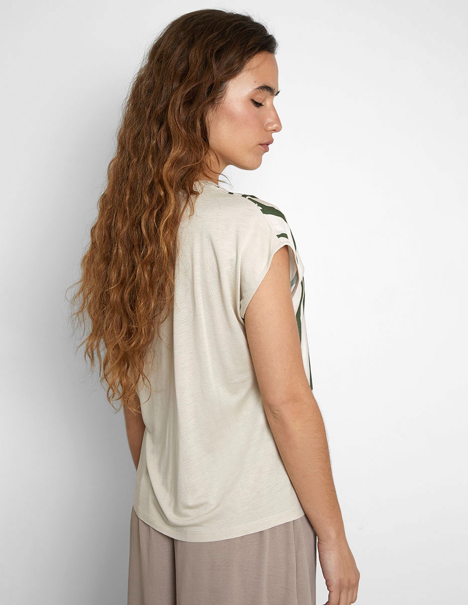 Blusa manga corta para mujer 2