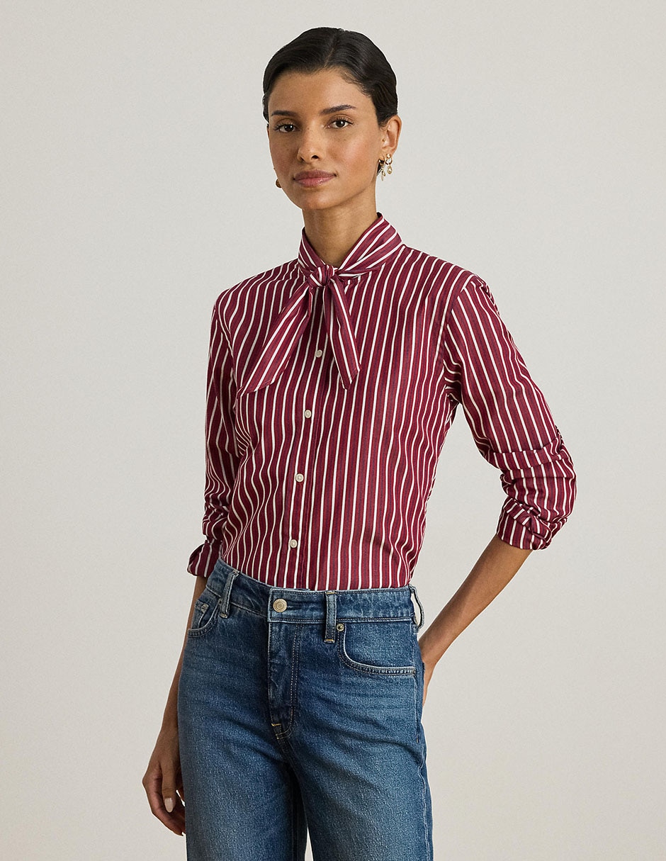 Blusa manga larga para mujer