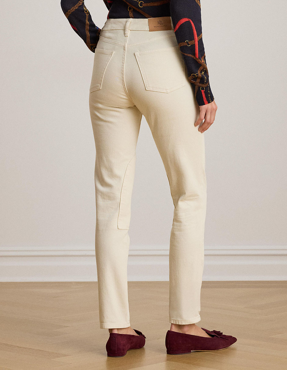 Jeans skinny corte cintura para mujer 3