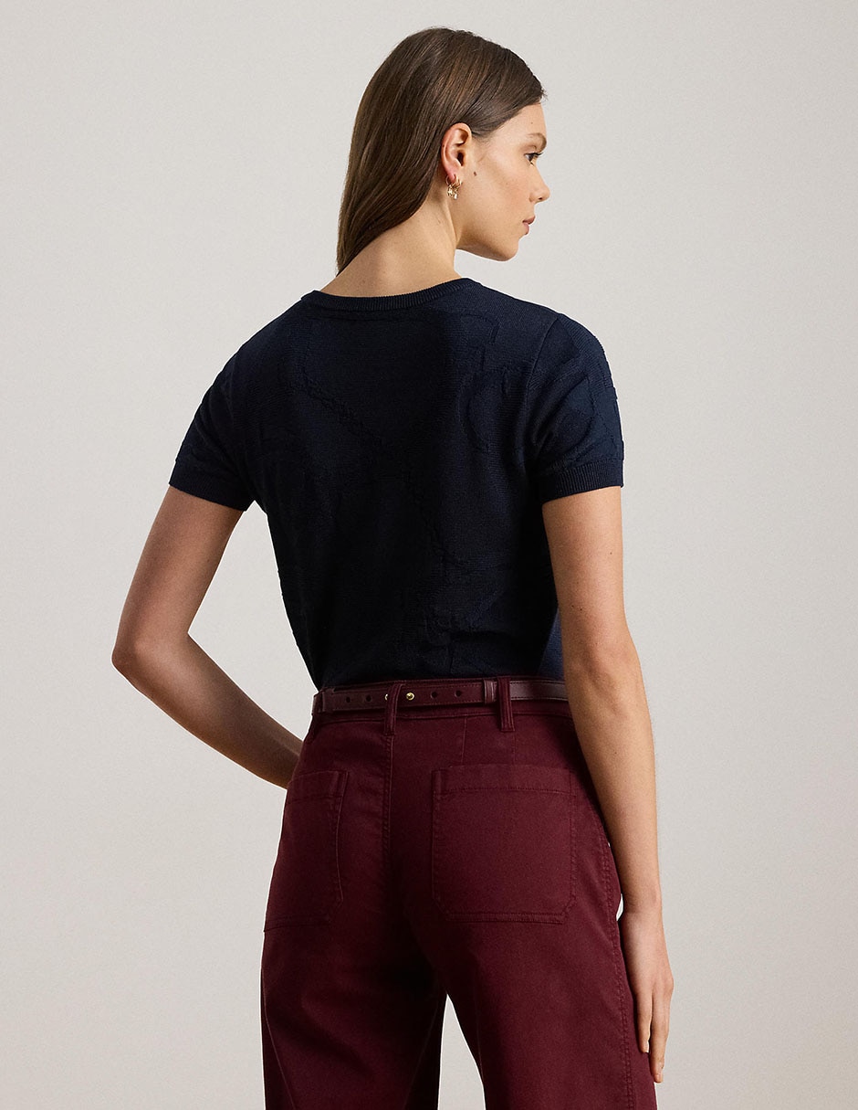 SUETER LAUREN RALPH L, CH, AZUL MARINO