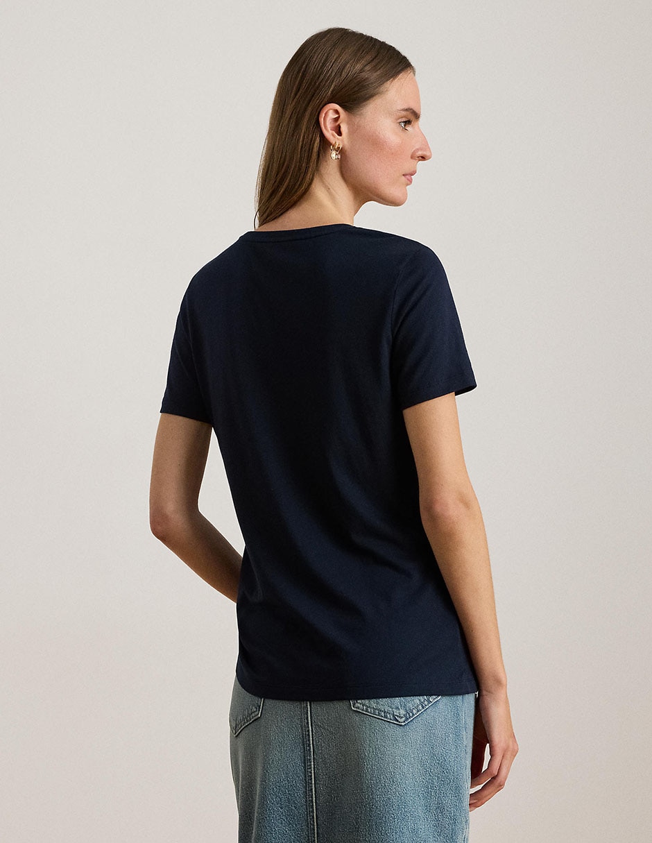 Blusa Lauren Ralph Lauren manga corta para mujer