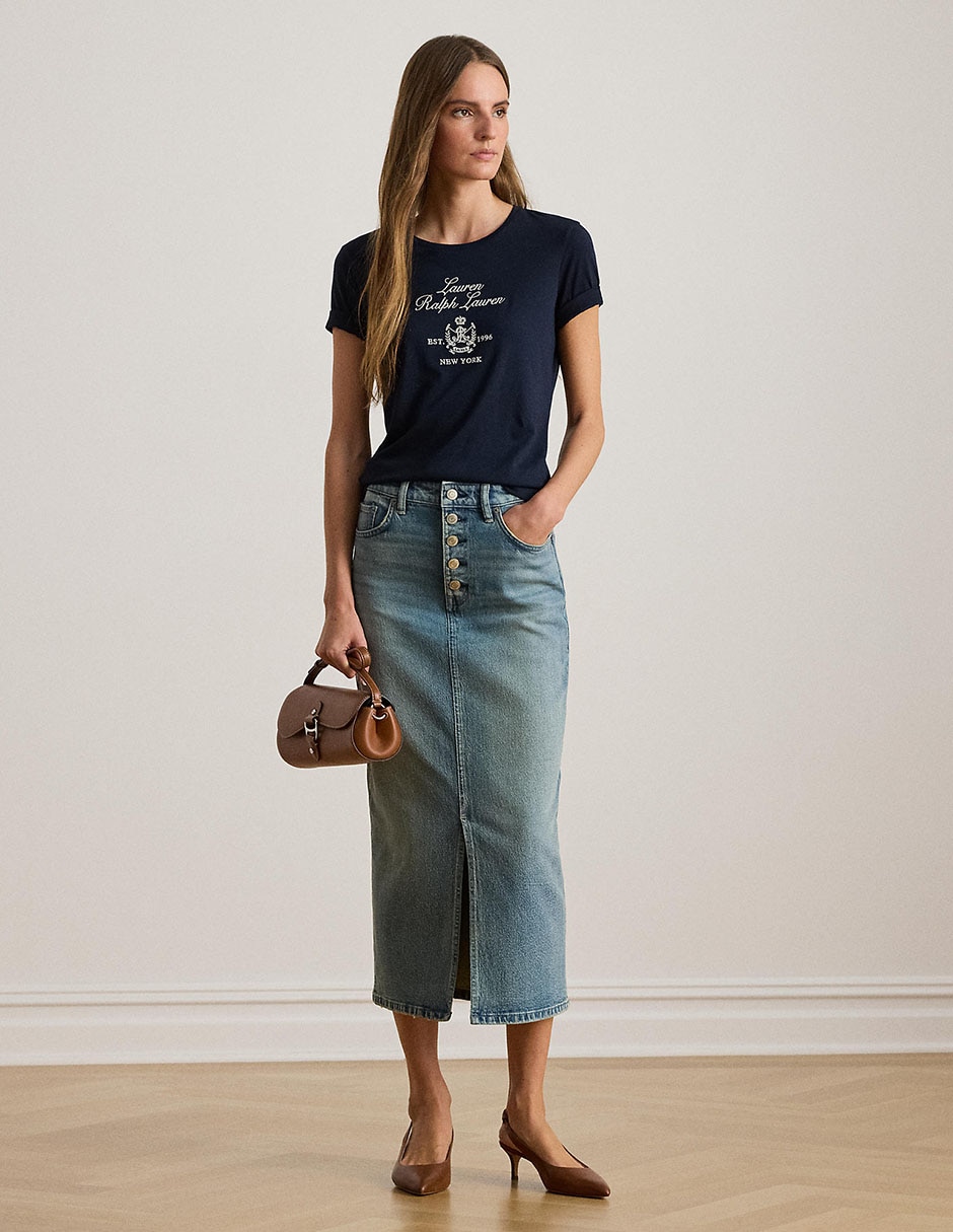 Blusa Lauren Ralph Lauren manga corta para mujer