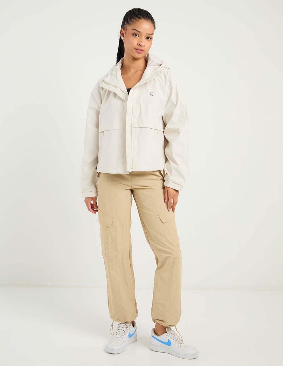 Chamarra rompevientos impermeable para mujer 3