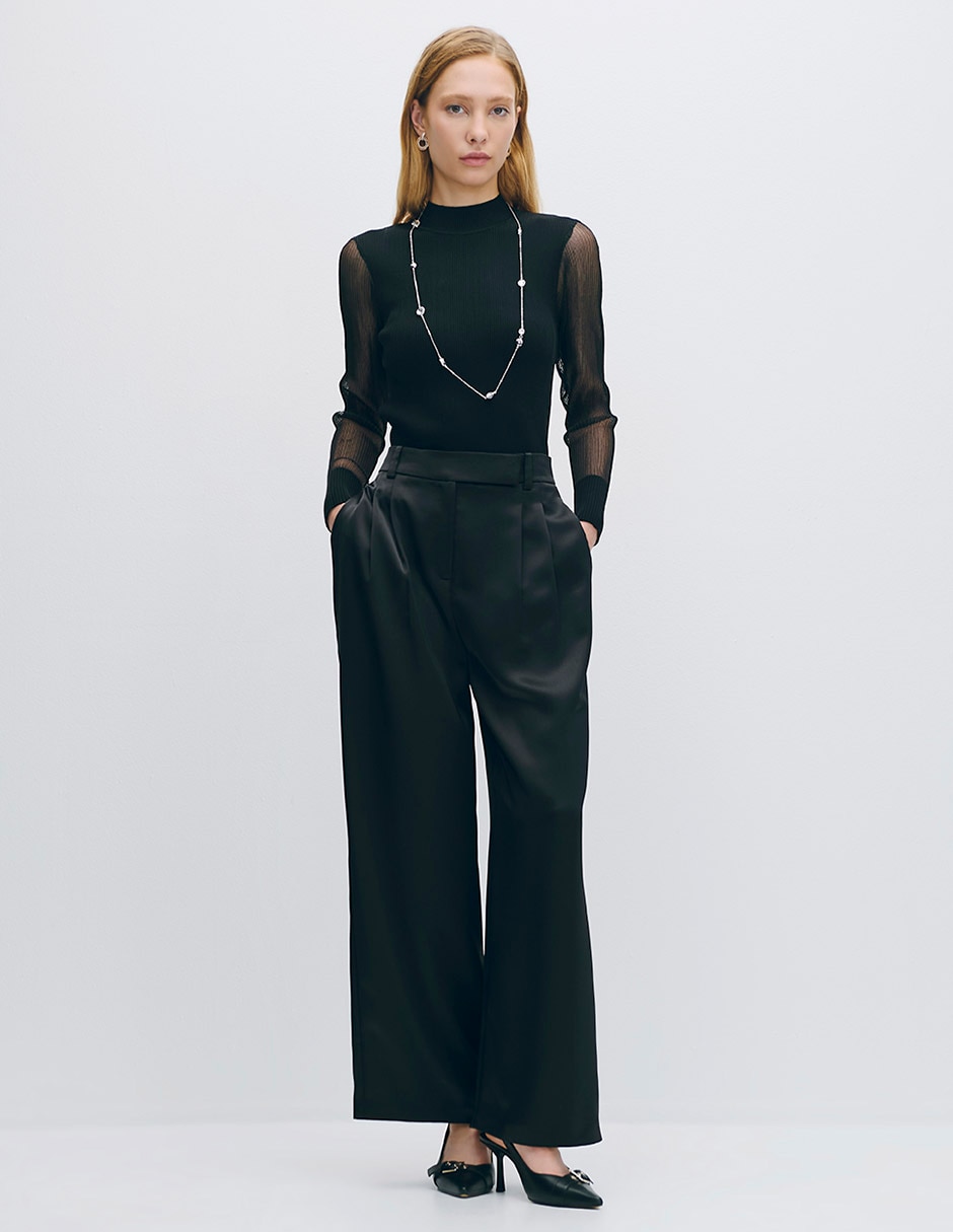 Suéter cuello alto para mujer 2