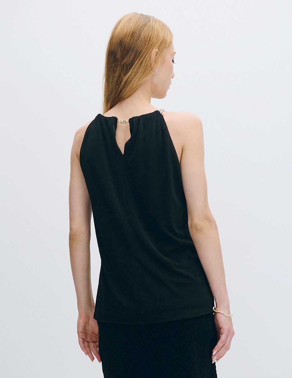 Blusa sin manga para mujer 3