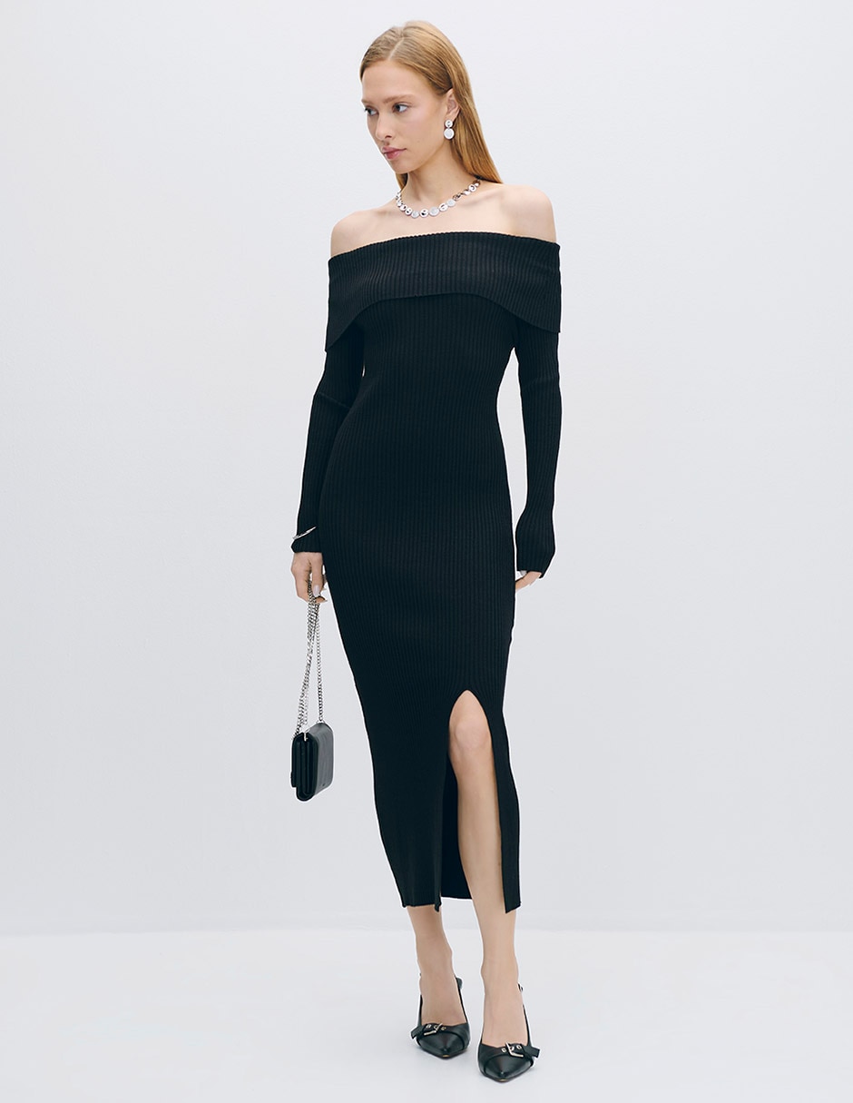Vestido midi de fiesta Luxor para mujer Vestido midi de fiesta Luxor para mujer