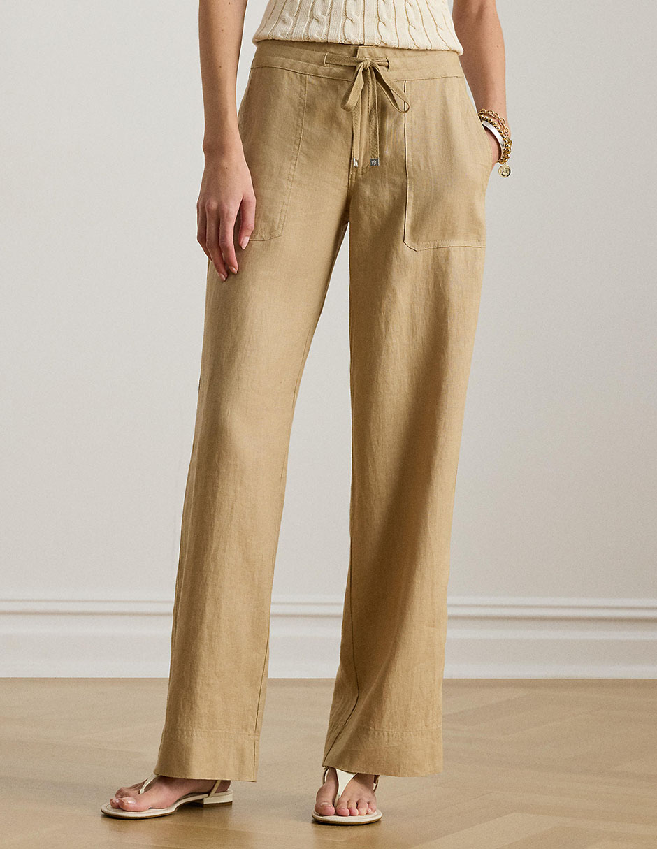 Pantalón relaxed straight para mujer