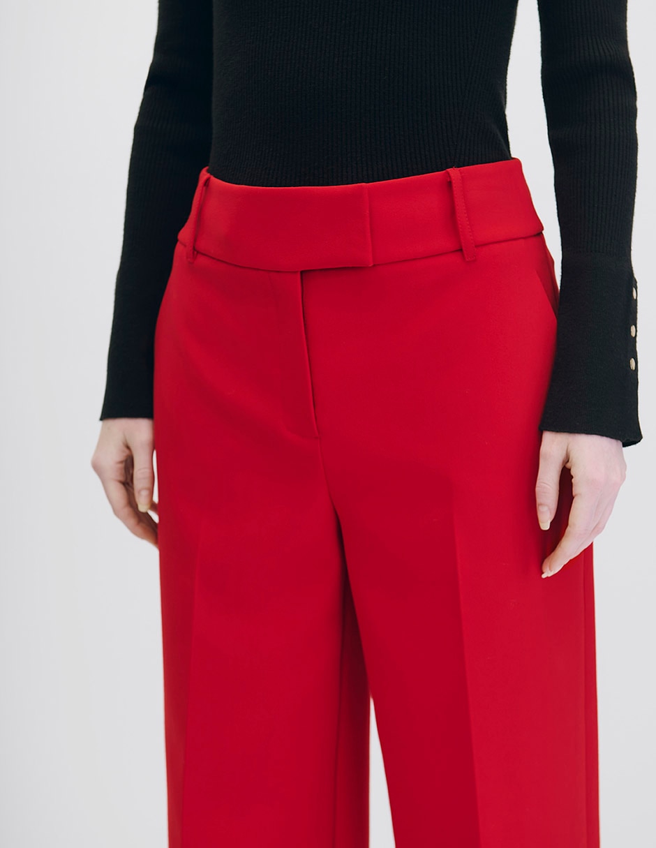 Pantalón regular para mujer 4