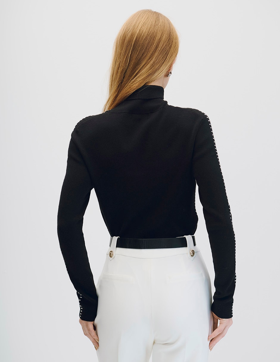 Suéter cuello tortuga para mujer 3
