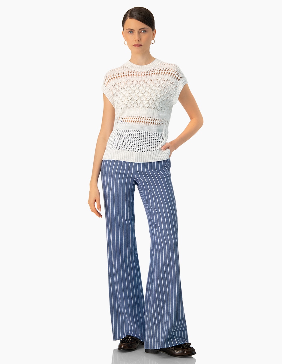 Blusa manga corta para mujer 4