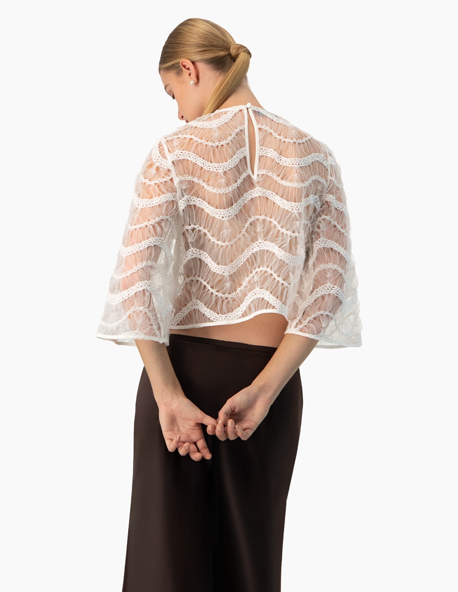 Blusa manga larga para mujer 2