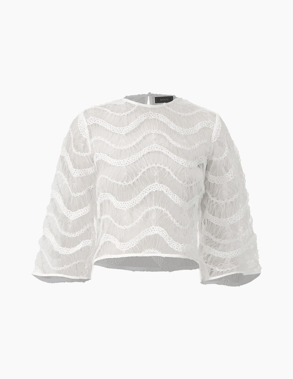 Blusa manga larga para mujer 7