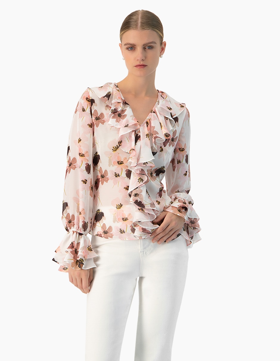 Blusa manga larga para mujer Blusa manga larga para mujer