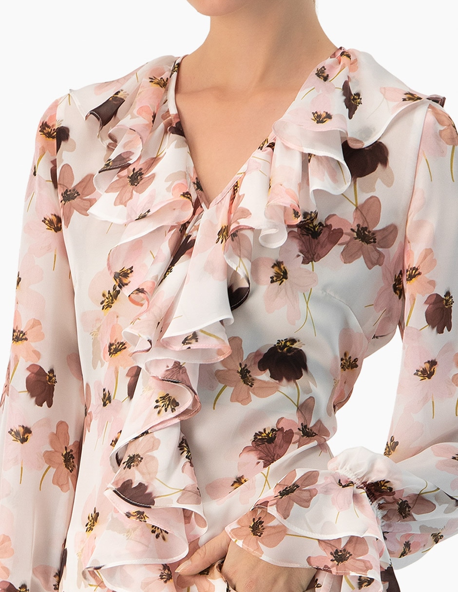 Blusa manga larga para mujer 6