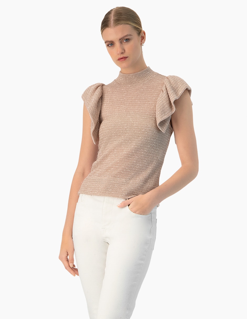 Blusa manga corta para mujer 3