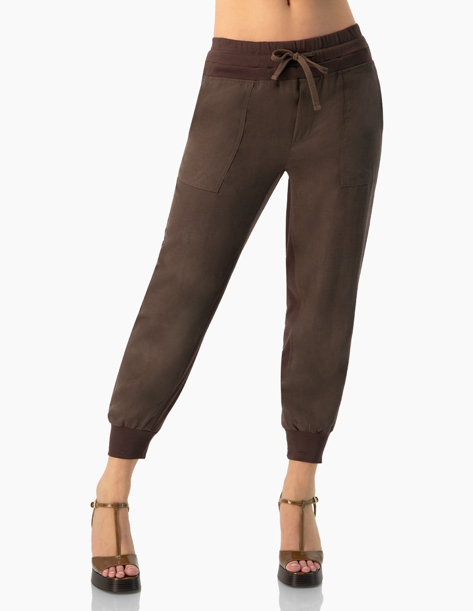 Pantalón jogger skinny para mujer