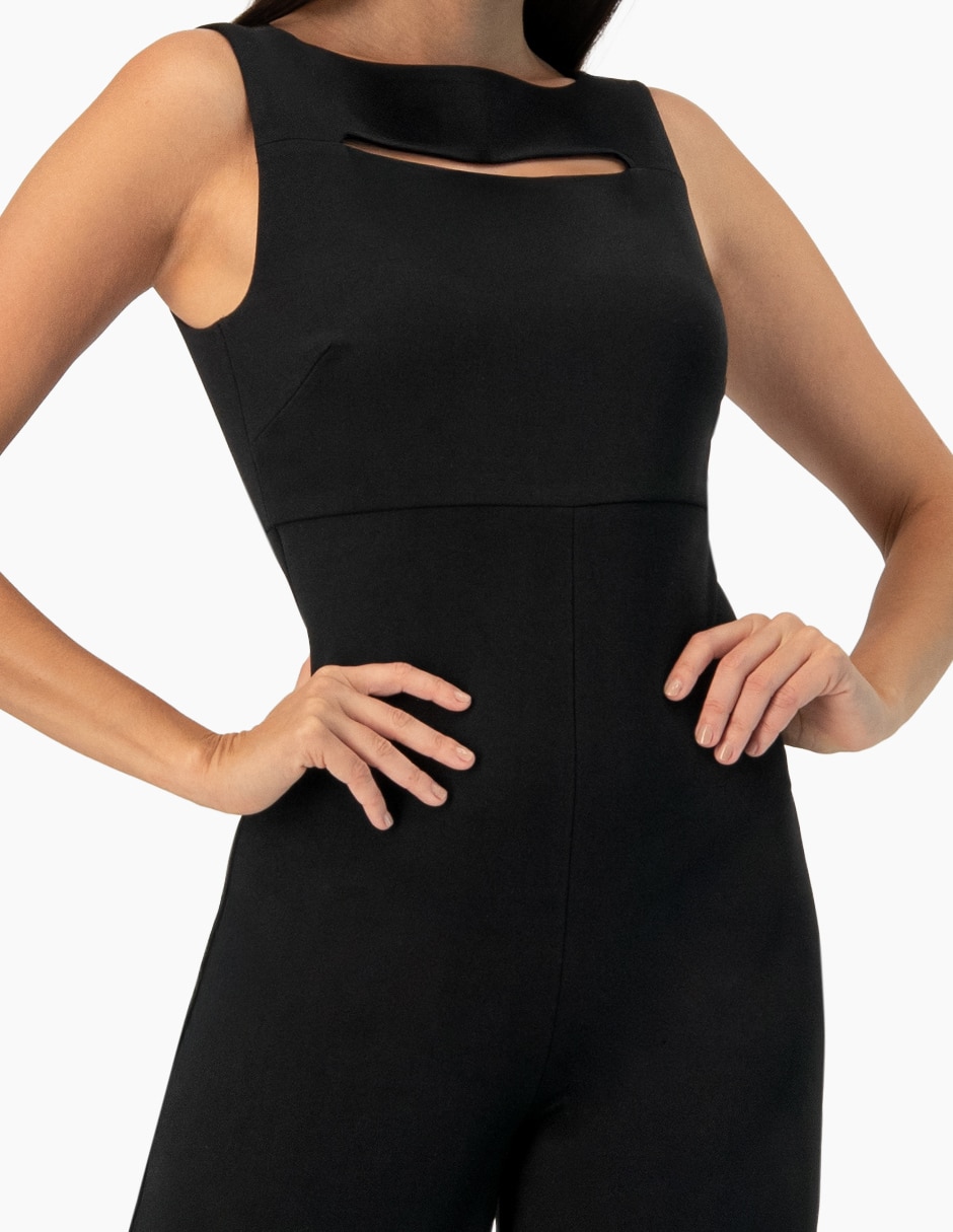 Jumpsuit estampado liso para mujer 4