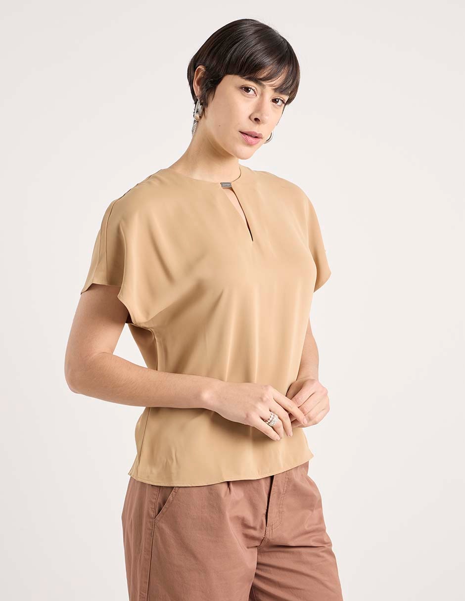 Blusa manga corta para mujer Blusa manga corta para mujer