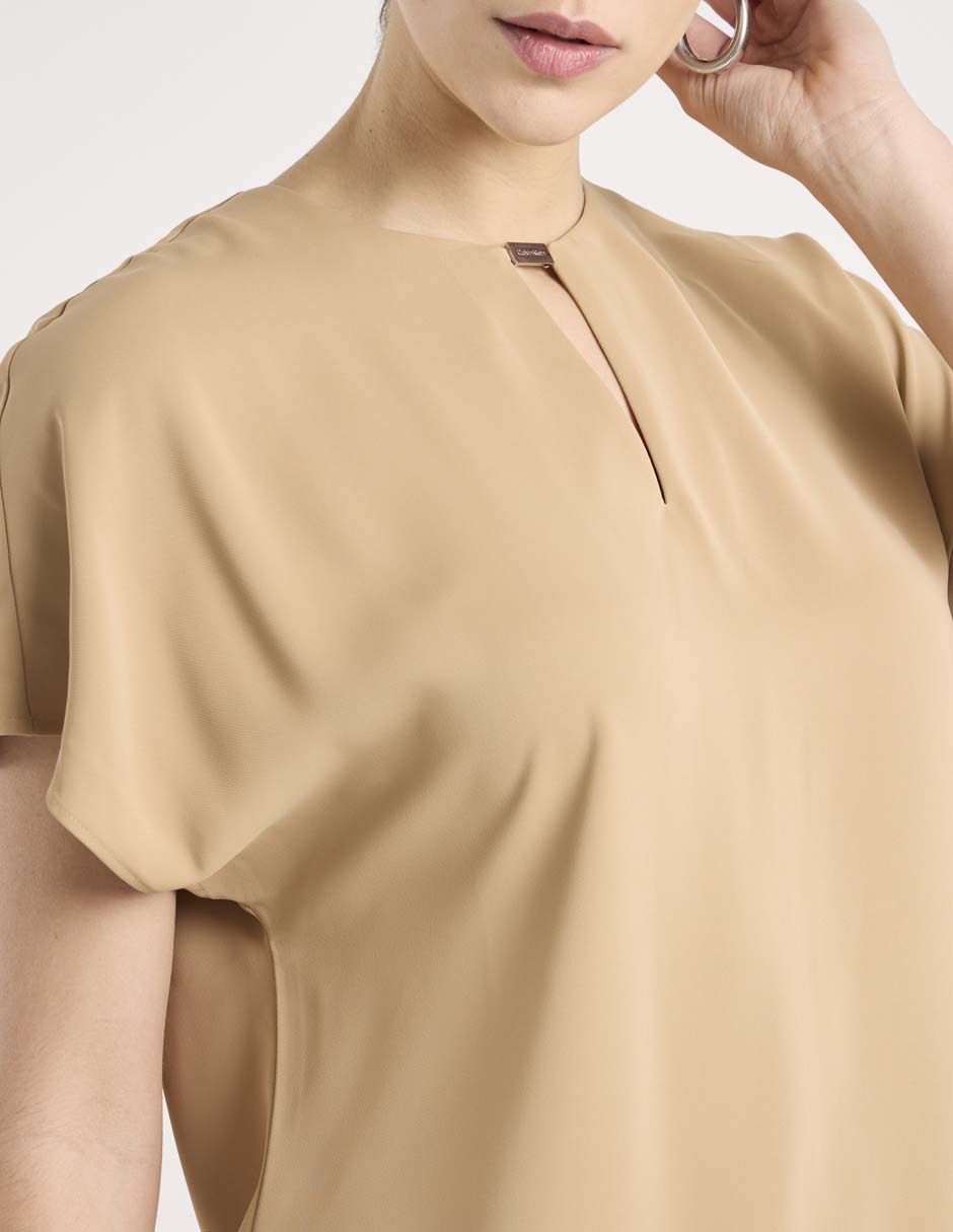 Blusa manga corta para mujer 4
